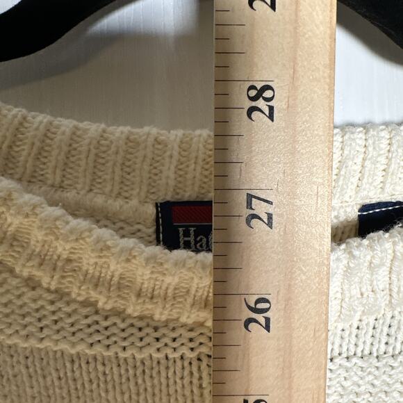 Vintage Hathaway Sport Men’s Large Golf Sweater Beige Made In USA - Picture 7 of 8